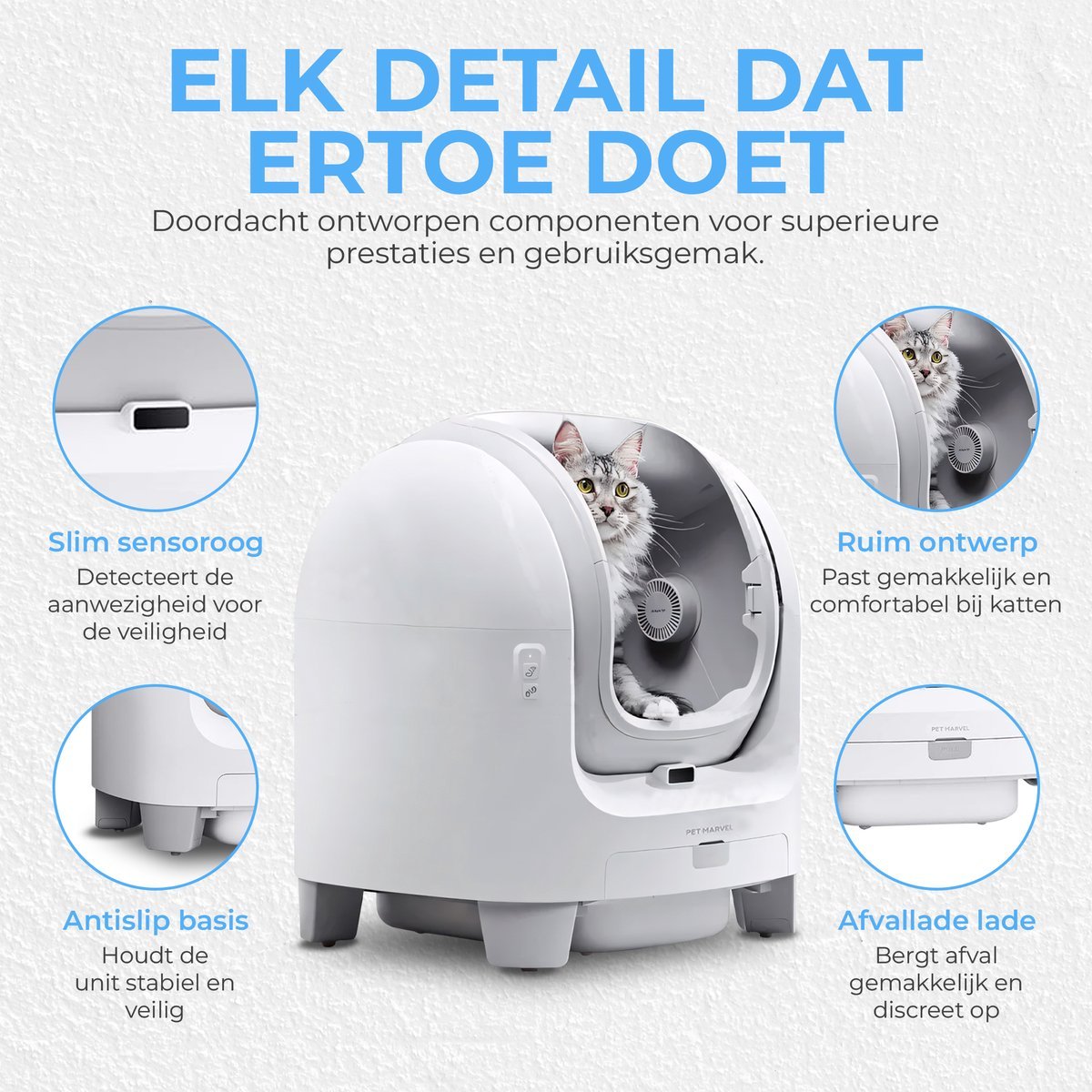 Pet Marvel C1 kattenbak
