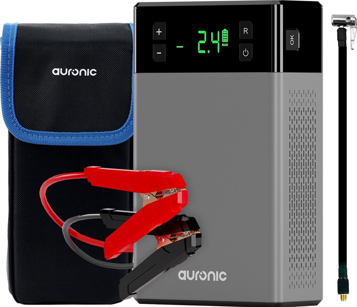 Auronic Jumpstarter met Compressor 1200A