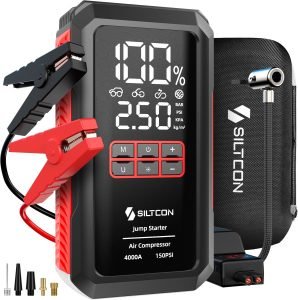 Siltcon 5-in-1 Jumpstarter met Compressor