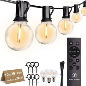 EverNeeds G40 Prikkabel 10m lichtsnoer-buiten