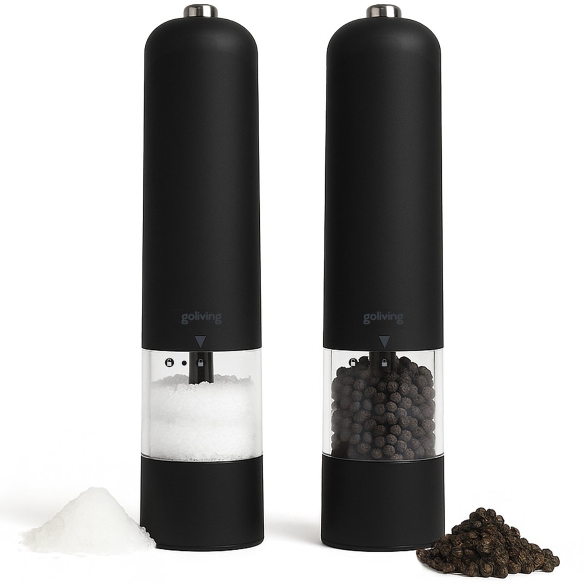 Goliving Elektrische Peper- en Zoutmolen Set pepermolen