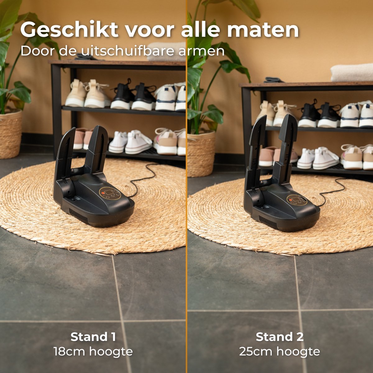 Nuvance Verstelbare Schoenendroger