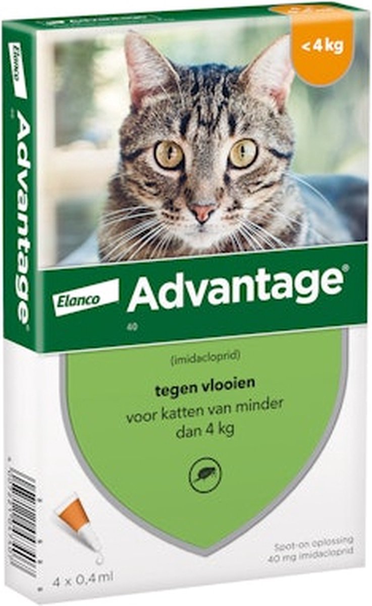 Advantage 40 vlooienmiddel-katten