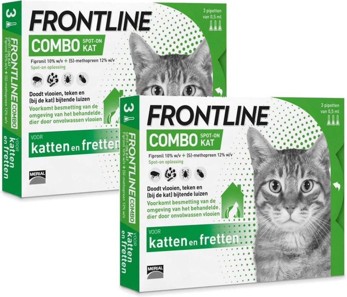 Frontline Combo Spot On Kat vlooienmiddel-katten
