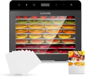 Luxuriq SS-08DC 8 Laags voedseldroger