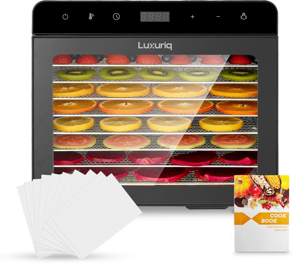 Luxuriq SS-08DC 8 Laags voedseldroger