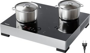 KitchenBrothers Inductieplaat 60 cm vrijstaande-inductie-kookplaat