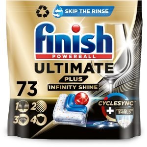 Finish Ultimate Plus Infinity Shine vaatwastabletten