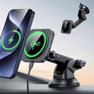 ESR HaloLock Qi2 telefoonhouder-auto
