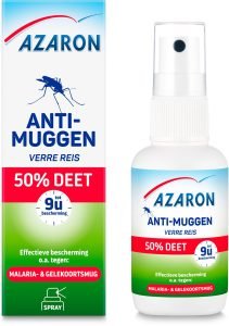 Azaron Anti-Muggen 50% DEET muggenspray