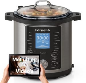 Fornello Slowcooker met Timer