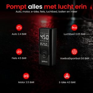 Gatson Luchtcompressor Bandenpomp epv-b02