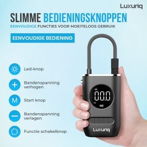 Luxuriq Elektrische Fietspomp epv-b02