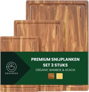 Organess Snijplankenset Acaciahout