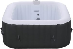 AREBOS Hottub 4 Personen opblaasbare-jacuzzi