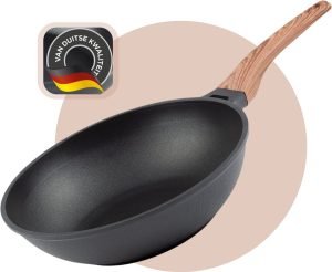 Rosmarino Black Line Wokpan Ø 30 cm