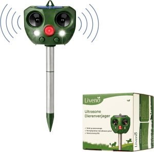 Liveno Ultrasone Dierenverjager muizenverjager