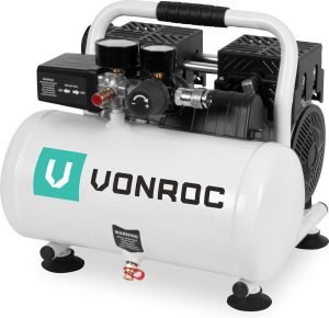 VONROC PRO Stille Compressor 6L
