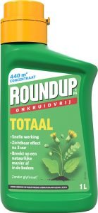ROUNDUP Totaal Onkruidvrij Concentraat 1L onkruidverwijderaar