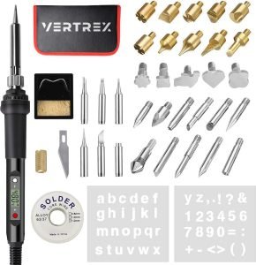 Vertrex 2-in-1 Soldeerbout en Houtbrander Set