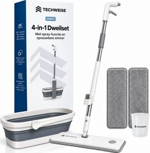 Techweise 4-in-1 dweil