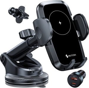 Siltcon Qi 15W telefoonhouder-auto