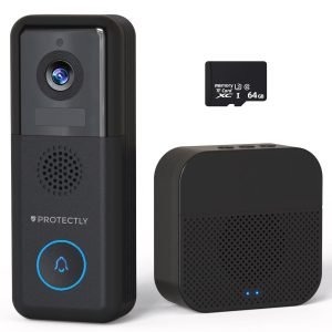 Protectly 2K Video Deurbel deurbel-met-camera