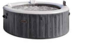 Intex PureSpa Greywood Deluxe 4 Personen opblaasbare-jacuzzi